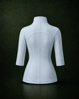 Stand-Collar Zip Jacket