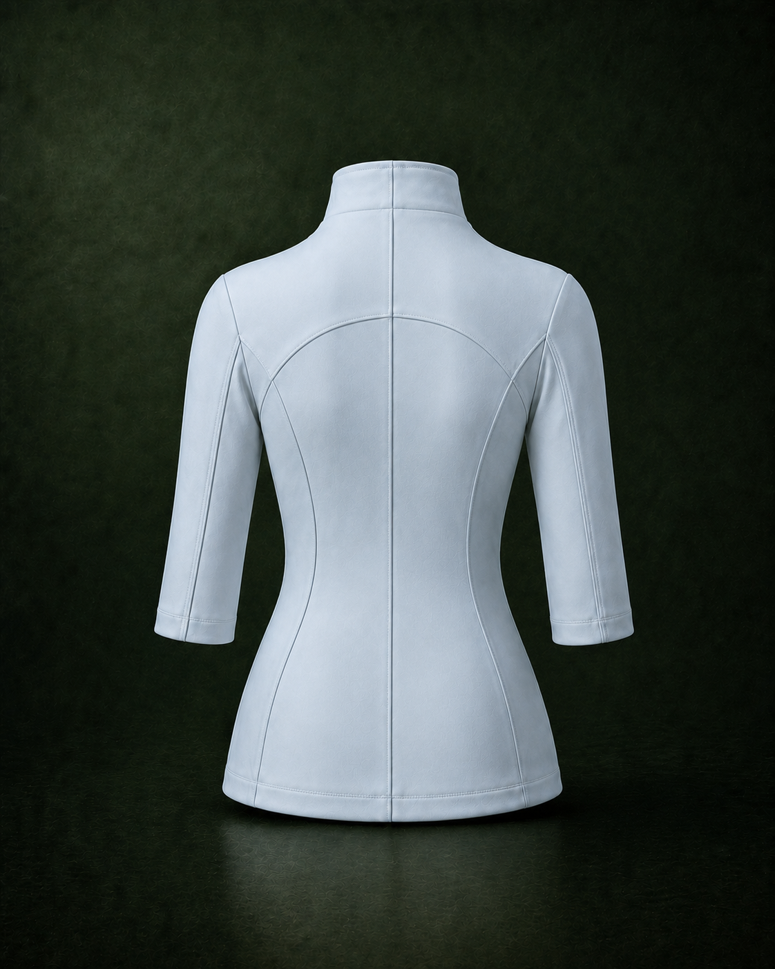 Stand-Collar Zip Jacket