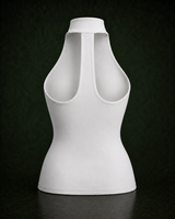 Stand-Collar Zip Vest